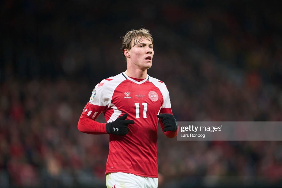 Manchester United Gaet Striker Muda Rasmus Hojlund