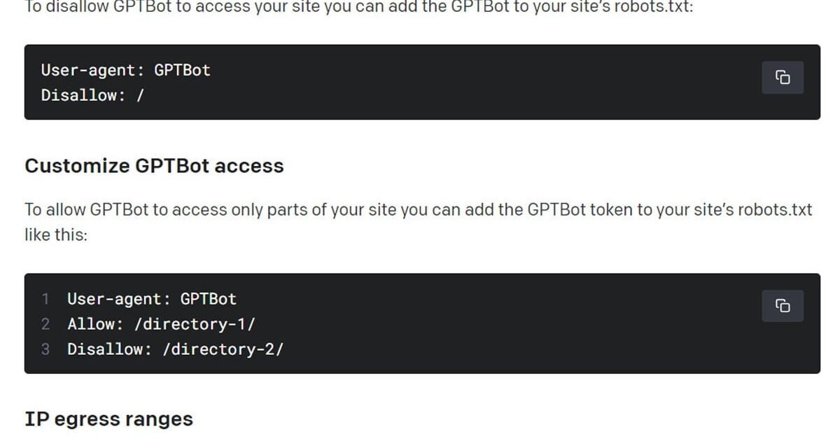 OpenAI Rilis GPTBot