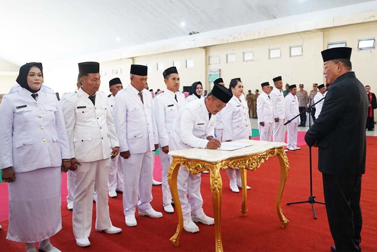 Pelantikan Sangadi Bolmut 2023-2029