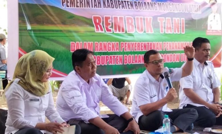 Bupati Bolmut Memulai Kegiatan Rembuk Tani