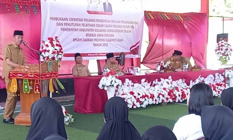 Pembukaan Orientasi PPPK Bolsel 2022