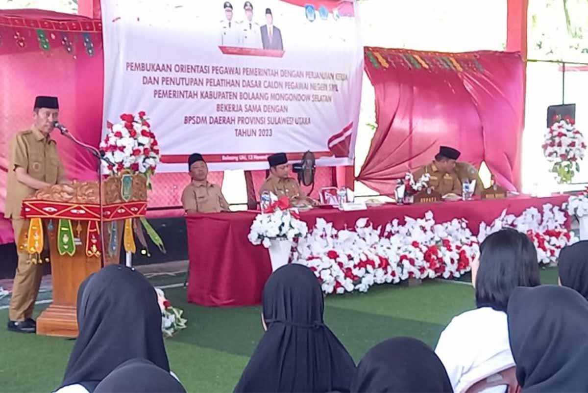 Pembukaan Orientasi PPPK Bolsel 2022