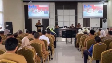 Penjabat Bupati Bolaang Mongondow Utara Evaluasi Kinerja