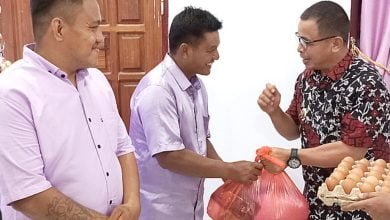 Bantuan Paket Sembako di Tanjung Sidupa