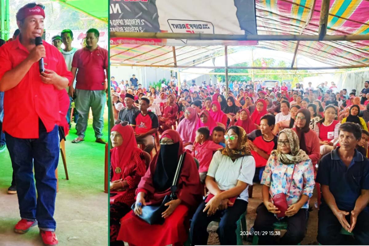 Meidi Pontoh Janji Kesejahteraan untuk Bolangitang Bersatu