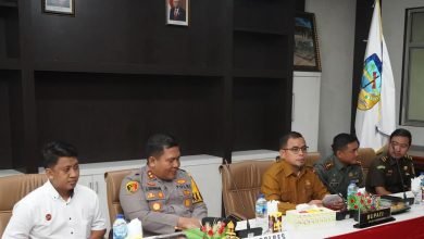 Penjabat Bupati Bolmut Rakor Pemilu 2024