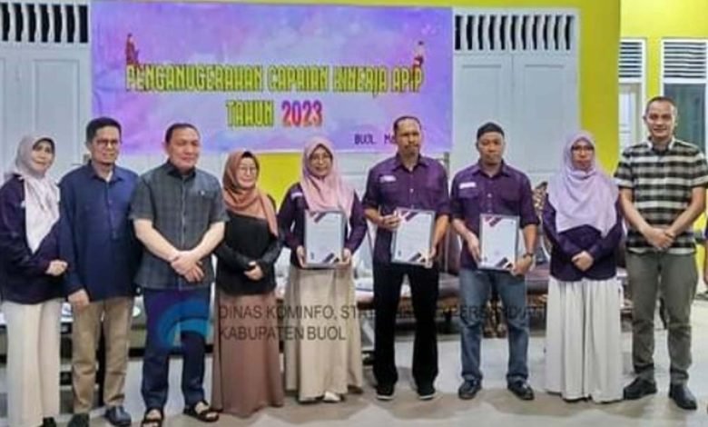 APIP Buol Raih Penghargaan Terbaik 2023