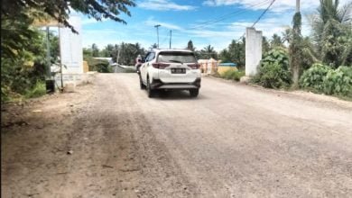 Debu Proyek Jalan di Bintauna