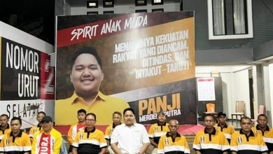 Panji Merdeka Putra di Pilwako Kotamobagu 2024