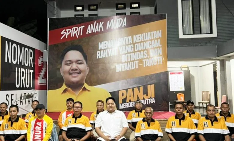 Panji Merdeka Putra di Pilwako Kotamobagu 2024