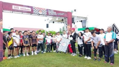 KPU Bolsel Gelar Fun Run