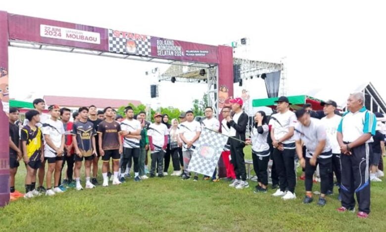 KPU Bolsel Gelar Fun Run