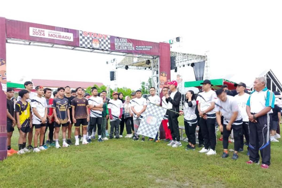 KPU Bolsel Gelar Fun Run