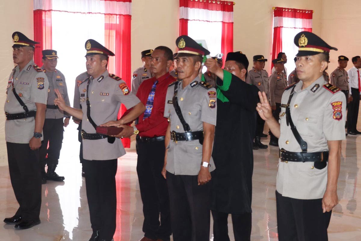 Mutasi PJU Polres Buol