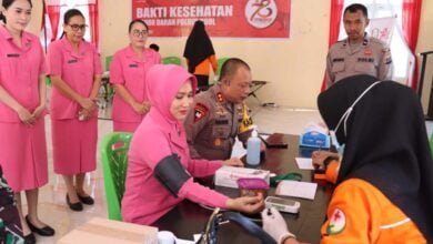 Polres Buol Gelar Donor Darah untuk Masyarakat