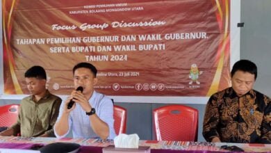 KPU Bolmut Gelar FGD Jelang Pemilu 2024