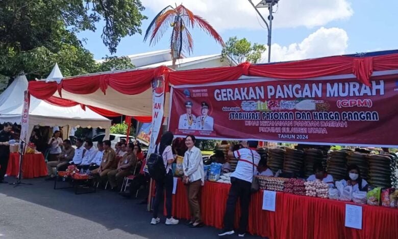 Pemerintah Sulut Gelar Operasi Pasar Murah