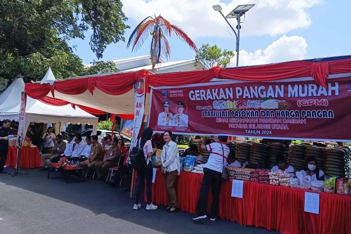 Pemerintah Sulut Gelar Operasi Pasar Murah