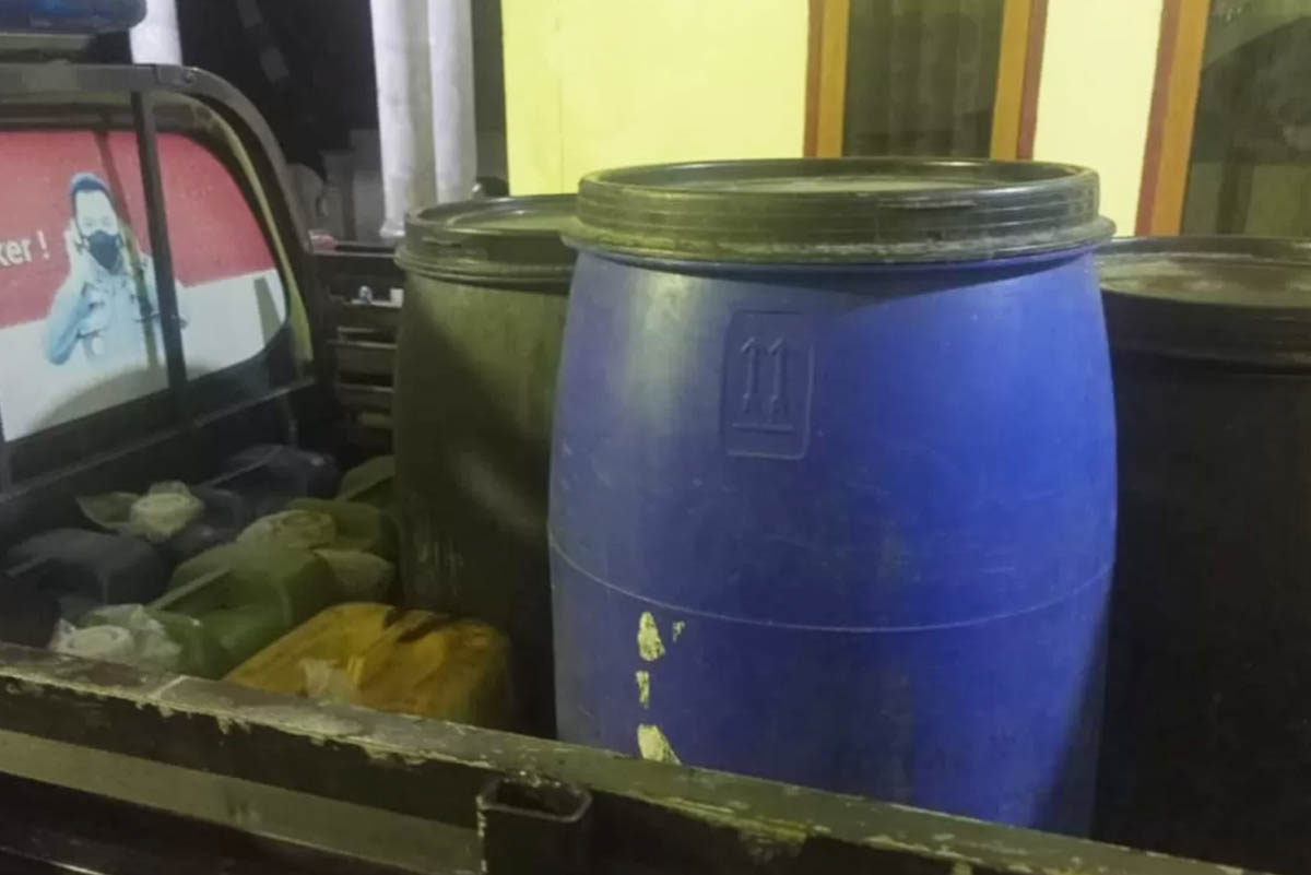 Polres Minahasa Utara Gagalkan Peredaran Cap Tikus