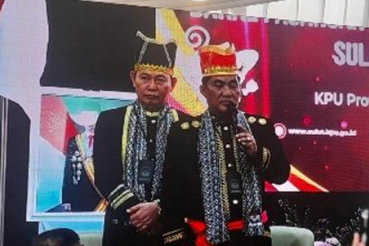 YSK dan Victor Mailangkay Serahkan Berkas Pendaftaran di KPU