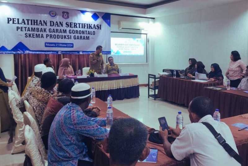 Gorontalo Sertifikasi Kompetensi Garam