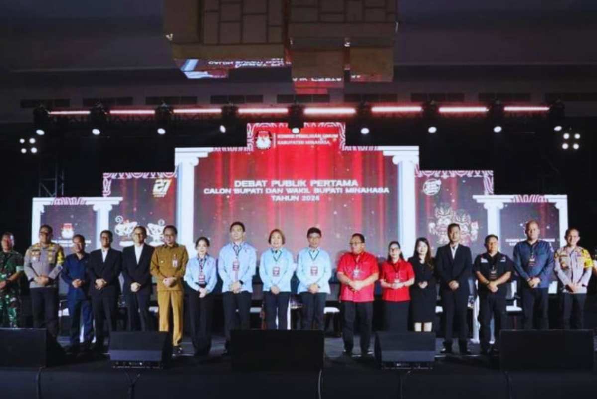 KPU Minahasa Gelar Debat Pilkada 2024