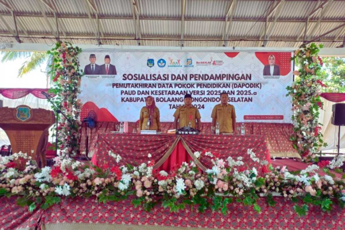 Kabupaten Bolsel Sosialisasi Dapodik Versi Terbaru