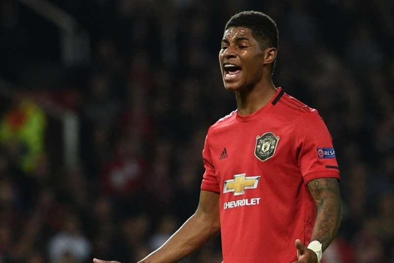 Paris Saint-Germain Incar Marcus Rashford