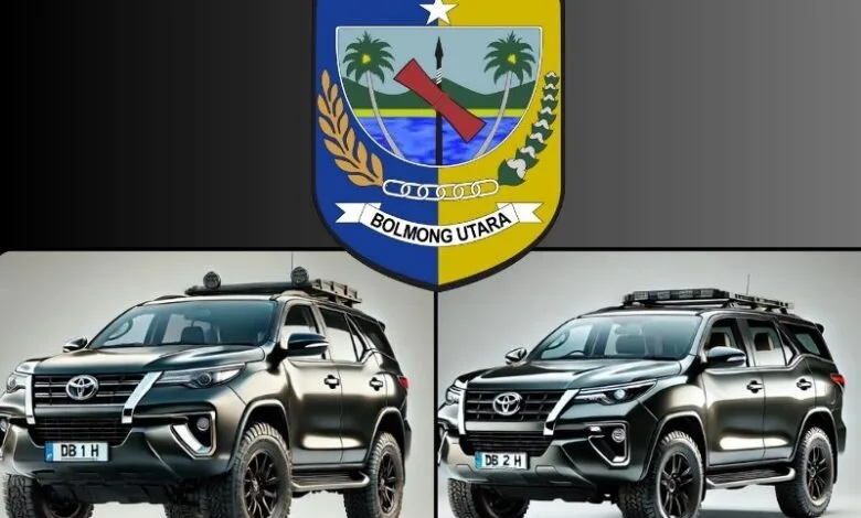 Kendaraan Dinas Bupati Bolmut 2025