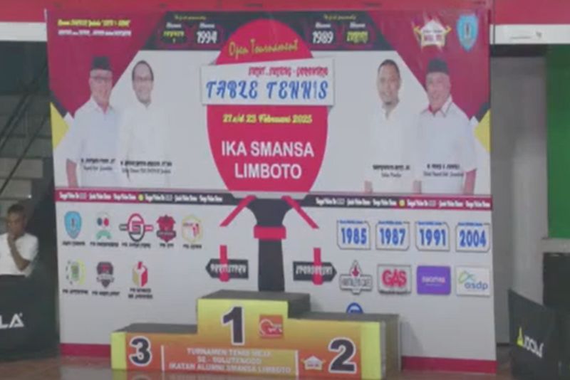 Hasil Tenis Meja Suluttenggo 2025