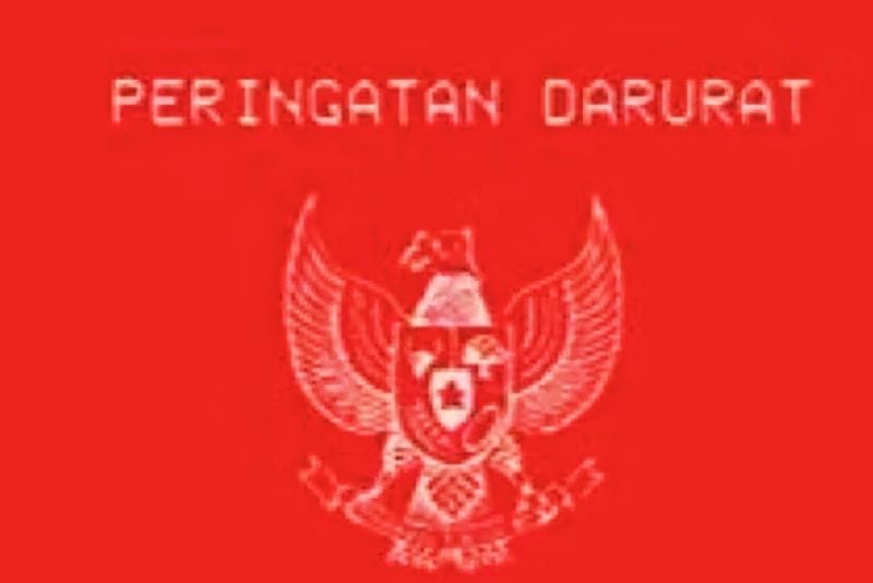 Peringatan Darurat Garuda Merah