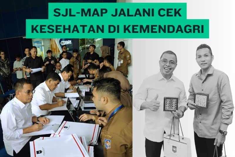 SJL-MAP Jalani Cek Kesehatan di Kemendagri