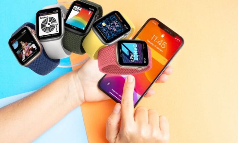 Apple Watch plastik