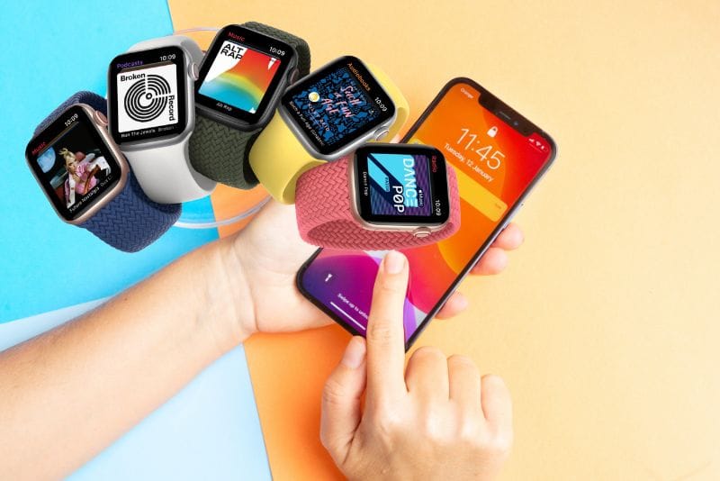 Apple Watch plastik