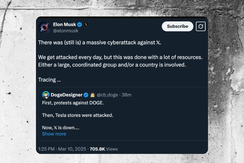 Elon Musk Terkena Serangan Siber