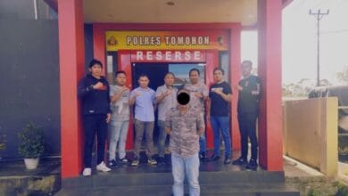 Pria di Tomohon Ditikam Teman Sendiri