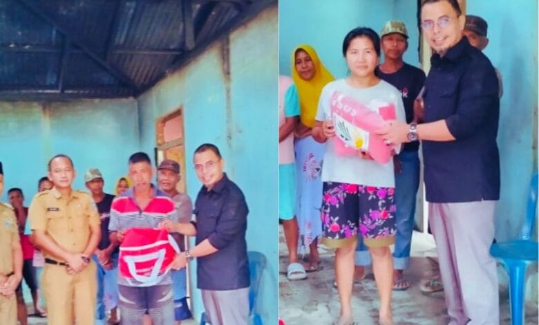 Rumah di Desa Ollot Dilalap Api