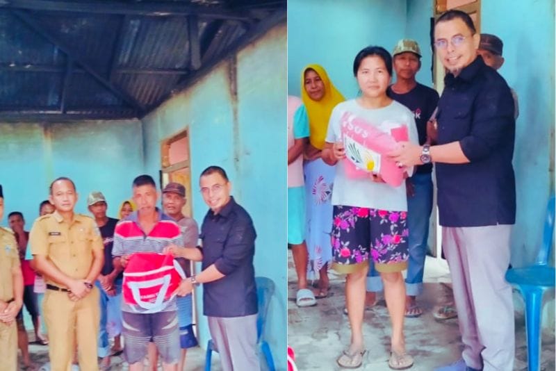 Rumah di Desa Ollot Dilalap Api