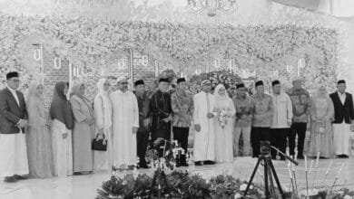 Sirajudin Lasena saksi pernikahan