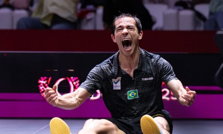 Hugo Calderano Singkirkan Liang Jingkun
