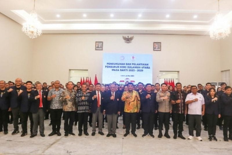 Pengurus KONI Sulut 2025–2029