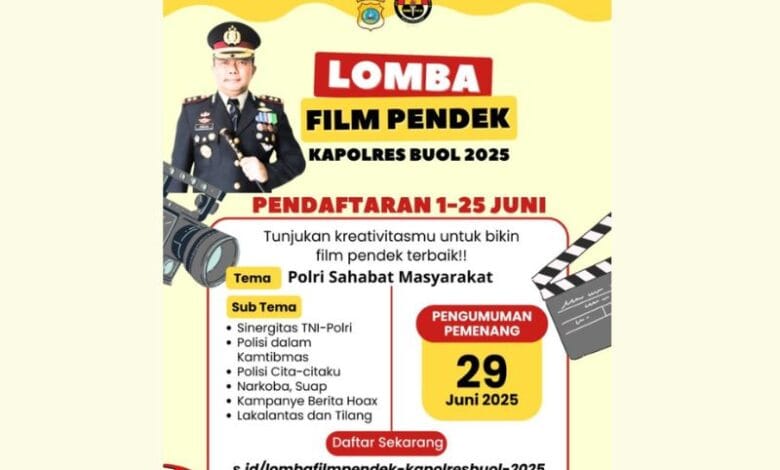 Lomba Film Pendek Kapolres Buol 2025