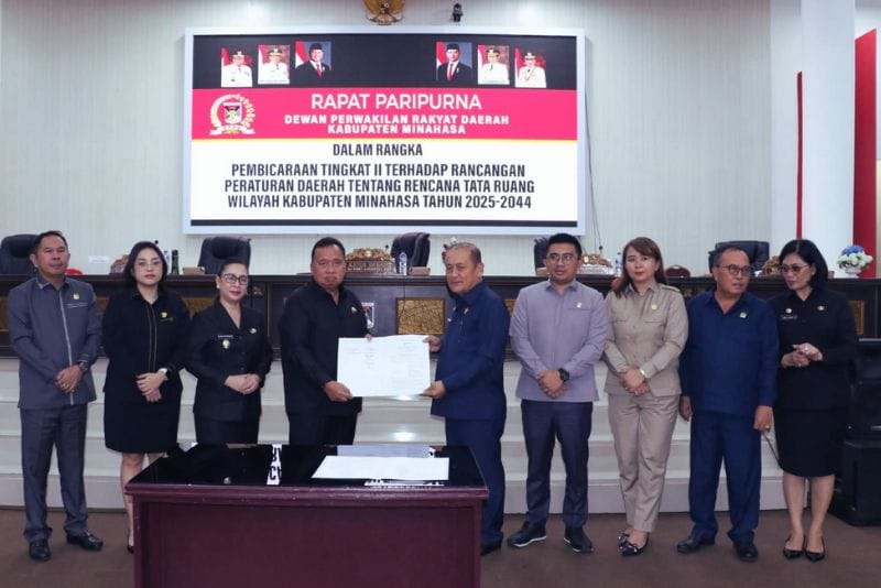 Ranperda RTRW Minahasa 2025–2044