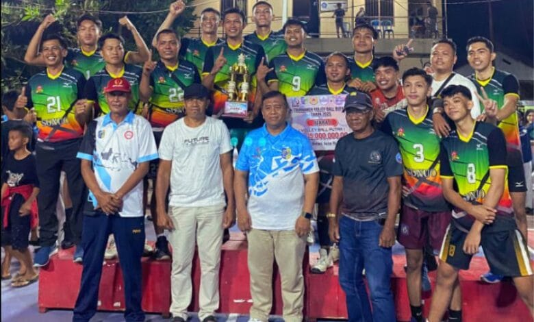 Turnamen Voli Bupati Cup Boltara 2025