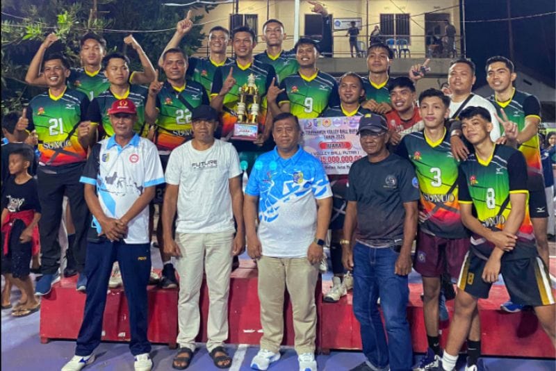 Turnamen Voli Bupati Cup Boltara 2025
