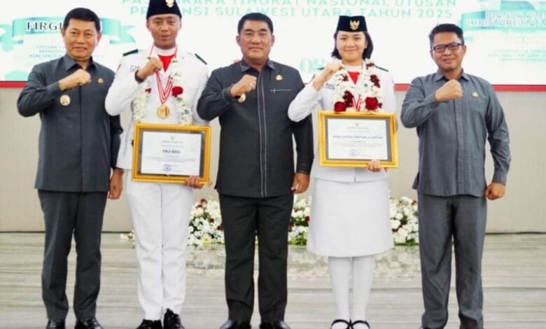 apresiasi Gubernur Sulut untuk Paskibraka Nasional