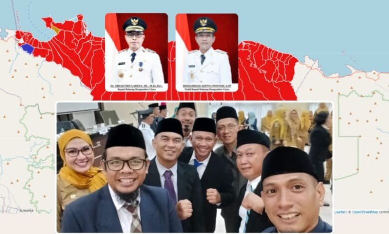 Bupati Boltara Lantik Pejabat
