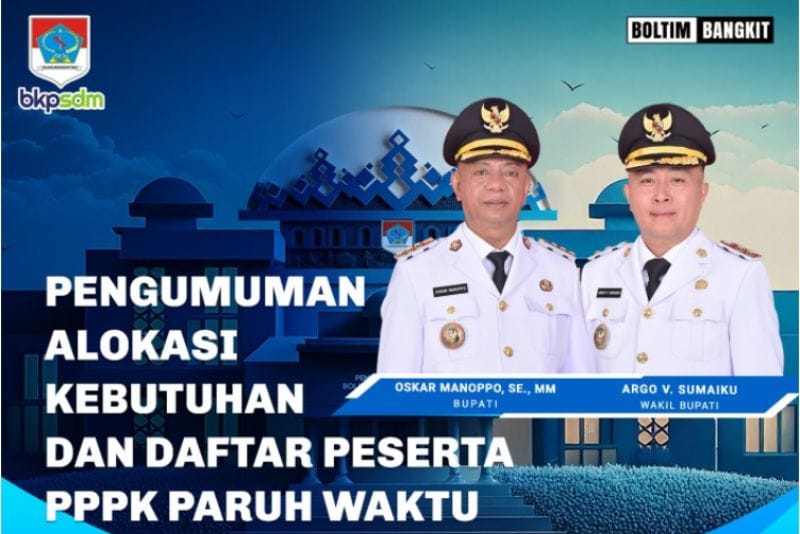 PPPK Paruh Waktu Boltim 2025