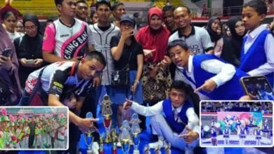 SMPN 1 Boltara Juara di Hulondalo Marching Festival 2025