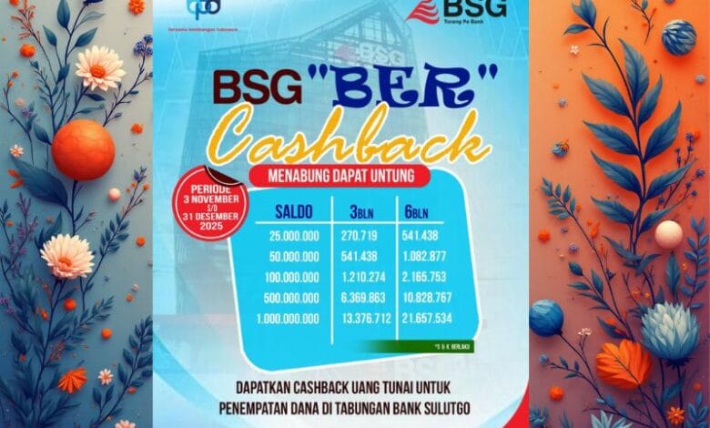 BSG “BER” Cashback